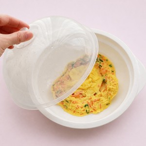 หม้อนึ่งไมโครเวฟแบบมีถาดกรอง ปลอดสาร BPA ผลิตในเกาหลี สำหรับมันเทศและเกี๊ยวซ่า ยี่ห้อ vaporera sin bpa - Product Image 6