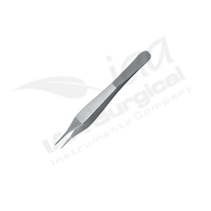 Pinzas Micro Adson de Grado Médico, 12 cm, Dentadas, 05-685-12, para Cirugía General, de Alta Calidad - Product Image 1