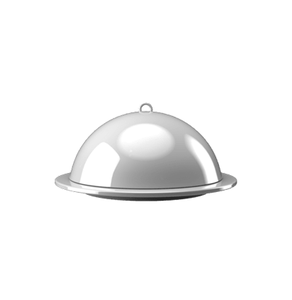 Recién llegado: Cubierta redonda de acero inoxidable para freír, color plateado, para restaurantes comerciales. - Product Image 2