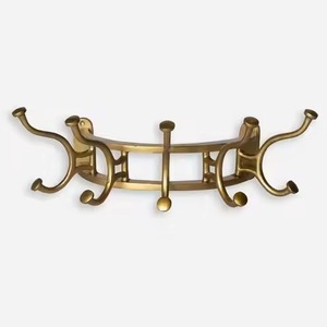 Elegant Home Metal Wall Hooks For Entryway Coat <b>Hat</b> <b>Bag</b> Hanging Wall Storage - Product Image 1