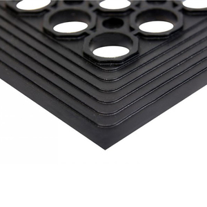 Tapis de sol en caoutchouc perforé antidérapant de haute qualité pour cuisine commerciale, avec trous, tapis de sol - Product Image 6