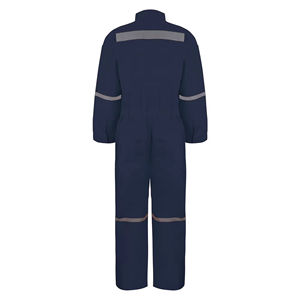 Overol de Alta Visibilidad para la Industria Minera, ANSI Clase 3, con LED Reflectante, 100% Poliéster Popelín, OEM ODM, con Logotipo Personalizado - Product Image 3