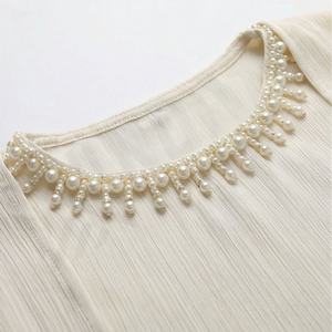 2025 OEM Kimono Abaya pour femmes musulmanes, en tissu polyester épais, doux et très extensible, col en V, manches longues, pour fêtes, Ramadan, mariages - Product Image 4