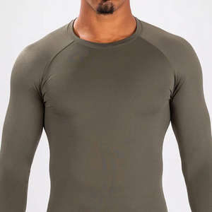 Camiseta Deportiva de Compresión para Hombre 2026, Transpirable, de Secado Rápido, Alta Elasticidad, Ligera, de Spandex/Poliéster - Product Image 5