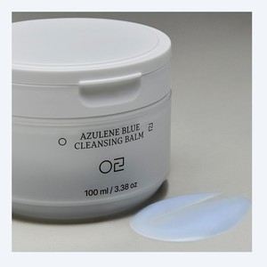 Baume nettoyant bleu à l'azulène WOLLYO K-Beauty coréen 100ml, fabriqué en Corée, crème et gel démaquillant - Product Image 3