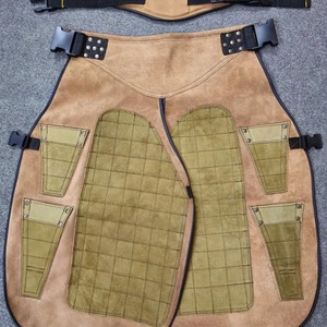 ชุดป้องกันขาช่างตัดแต่งกีบม้าหนังแท้แบบปรับได้ ทนทาน สำหรับงานหนัก - Product Image 4