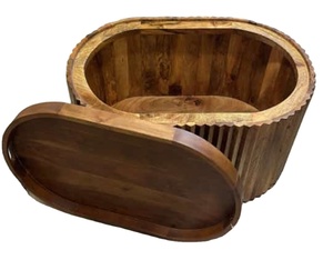 Seau à glace avec plateau pour bar/Seau à glace extérieur avec plateau/Seau à glace pour vin et cocktails Seau à glace de table avec plateau - Product Image 2