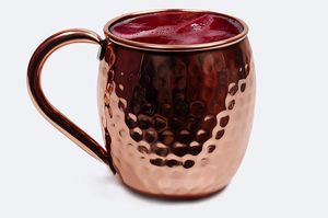 Premium Quality Product Pure Copper Hammered Design Water Drinking Moscow Mule Mug Cup for Vodka Wine Drinkware Mugs - Product Image 4