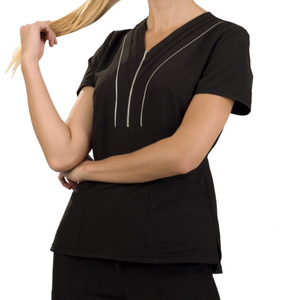 Nouvelles Tunique Uniformes de Spa Brodées Personnalisées avec LOGO, Tenues de Travail pour Esthéticiennes, Blouses d'Uniforme pour Salons de Beauté et SPA pour Femmes - Product Image 3