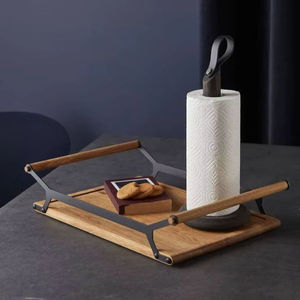 Elegant wood serving <b>tray</b> use <b>for</b> home <b>bed</b> room guest room dining <b>table</b> party decoration customise size and customise colour - Product Image 1