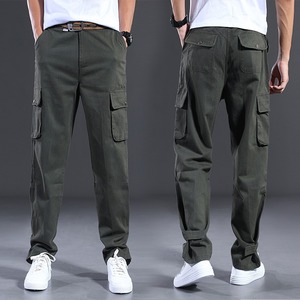 Pantalones de Trabajo para Hombre, de Cintura Media, Resistentes al Desgaste, de Doble Capa, con Logotipo Bordado Personalizado OEM, Precio de Fábrica China Bangladesh - Product Image 3