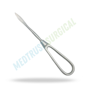 Aguja de Gerlachs para Prolapso, 6.25 Pulgadas, Instrumento Veterinario Obstétrico para Reparación de Prolapso Uterino - Product Image 4