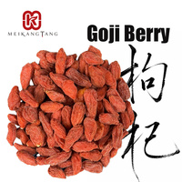 Baies de Goji séchées naturelles de Gansu et Ningxia, Chine - Idéales pour trempage dans l'eau, un choix alimentaire sain, grandes et sans soufre