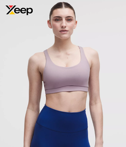 XEEP สปอร์ตบราโยคะคุณภาพสูงสำหรับผู้หญิง รุ่น XC-SB-96 ดีไซน์เรียบง่าย ระบายอากาศได้ดี สายปรับได้ แผ่นรองถอดออกได้ รองรับได้ดี แห้งเร็ว - Product Image 1