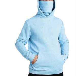 เสื้อฮู้ดผู้ชายสองชั้นบุขนหนานุ่ม 100% ผ้าฝ้าย สวมใส่สบายๆ สไตล์สตรีทแวร์  รับสกรีนโลโก้ ระบายอากาศได้ดี กันลม - Product Image 3