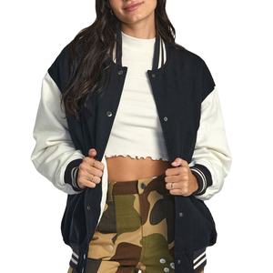 Chaqueta Universitaria Personalizada con Bordado para Mujer, Estilo Universitario, Ropa Urbana de Moda para Pedidos de Marca 2026 - Product Image 2