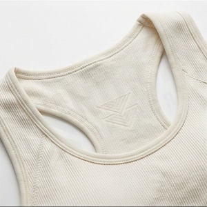 Female <b>Sexy</b> Gym Wear Custom Logo Two Piece Activewear Women <b>Set</b> Breathable Fitness <b>Bra</b> Leggings Girl Plain Outfit Gear - Product Image 4