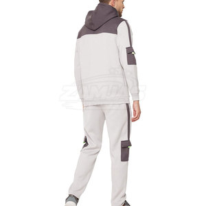 Nuevo Estilo 2026 Conjuntos Deportivos Personalizados de Forro Polar con Cremallera y Capucha para Hombre, Conjunto Deportivo de Forro Polar Cómodo para Correr - Product Image 3