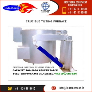 Nuevo horno de fusión de crisol basculante de gas de 700 kg de capacidad, elementos de aluminio, cojinete de componente de núcleo de bomba de aplicación de Metal - Product Image 2