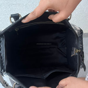 Bolsa de Viaje de Cuero de Alta Calidad, Diseño de Lujo, Hecha a Mano, Bolsa de Fin de Semana Informal, Bolsa Cruzada de Cuero Vacuno Genuino - Product Image 6