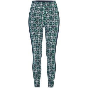 High Waist Full Length Geometric Print <b>Leggings</b> Stretch Knitted Sporty Style All Seasons Women's <b>Leggings</b> - Product Image 1