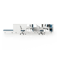 Poste de travail de luxe écriture à domicile Table de direction postes de travail du personnel ordinateur bureau mobilier de bureau moderne