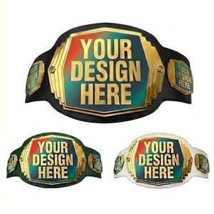 Ceintures de championnat personnalisées pour la lutte professionnelle et la boxe, taille adulte, poids lourd mondial, en alliage de zinc, confortables et de haute qualité - Product Image 5
