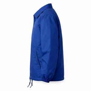 Chaqueta Deportiva Impermeable con Logotipo Personalizado, 100% Algodón, Talla Grande, Ajuste Sólido, Cortavientos para Hombre, Traje Deportivo para Exteriores - Product Image 3