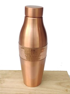 Botella de Agua y Vaso de Cobre Martillado a Mano, Artículos de Cobre Ayurvédicos de Lujo para el Hogar y la Hostelería, Botella de Cobre - Product Image 3