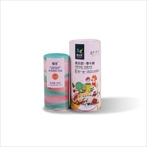 Biodegradable custom printed paper tube <b>box</b> for additives - Product Image 2