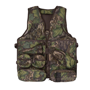 Gilet de sécurité camouflage imperméable pour homme, respirant, avec poches en maille, vente en gros, fabriqué au Pakistan pour la chasse - Product Image 4