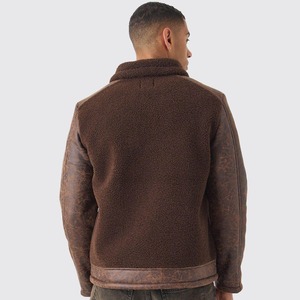 Veste pour homme en cuir de vachette américain de qualité supérieure, fabriquée au Pakistan, personnalisable - Product Image 5