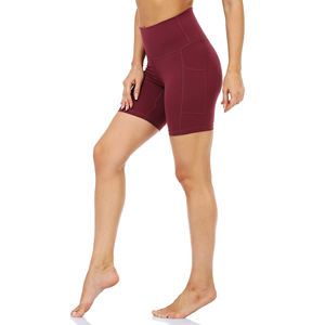Pantalones cortos de yoga con spandex flexible para mujer - Product Image 2