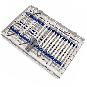 Kit de Cirugía Dental Vista Tunneling, Elevador Básico con Instrumentos Quirúrgicos Manuales de Acero Inoxidable, Reutilizables, Certificados CE por GS - Product Image 4