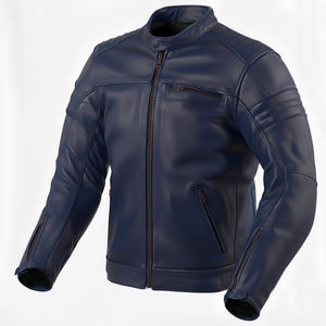Nouvelle Veste en Cuir pour Homme Hiver, Manteau Décontracté en Polaire Épaisse, Blouson Moto en PU, Veste Chaude en Cuir pour Homme, Vêtements de Marque - Product Image 4