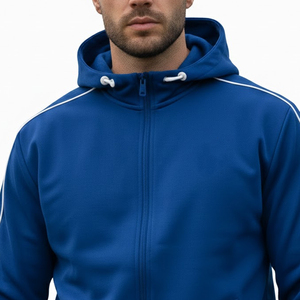 Custom High Quality 100% Cotton Embroidered Patch Logo <b>Tracksuit</b> Set Vintage Style Sweatpants And Hoodie <b>Tracksuit</b> - Product Image 4