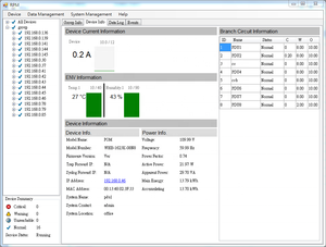 PDU Monitoreado Neutral MTH-2011B-08N1 de 8 Puertos, 115V, 20 Amperios, Tipo Rack, con Monitoreo Web, SNMP y Software Gratuito - Product Image 3
