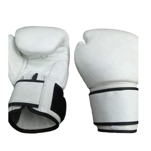 Gants de boxe en cuir de haute qualité à lacets, vêtements d'entraînement, OEM, personnalisation de votre propre logo, évacuation de l'humidité, MMA, unisexe - Product Image 1