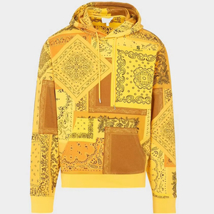 Sweat à capuche personnalisé pour homme, en polaire polyester imprimé par sublimation, respirant, pour le sport et les activités, collection Hiver 2026 - Product Image 3