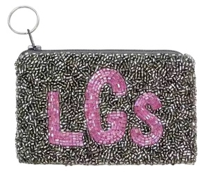 Handmade Customizable Seed Beads Coin <b>Purse</b> for Women with Tribal Artwork Embroidery Zip Glass Beads <b>Small</b> Pa - Product Image 1