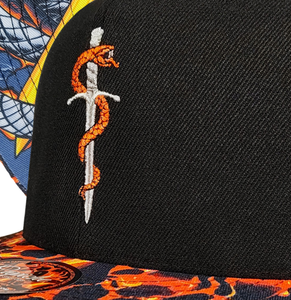 Casquette Snapback Ajustable Personnalisée de Qualité Supérieure, Visière Plate Classique Imprimée, Matière de Qualité Supérieure, Respirante, pour un Usage Quotidien - Product Image 5