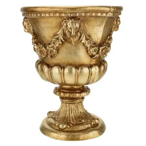 Jarrón de flores de metal de diseño de calidad de exportación para interiores del hogar, jarrón de flores de metal hecho a mano para decoración de interiores. - Product Image 1