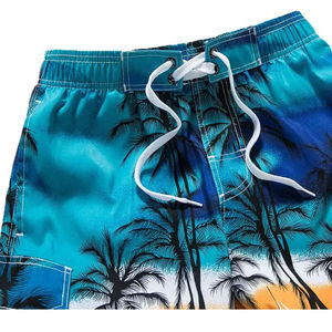 Shorts de Playa para Hombre, Deportivos, con Estampado por Transferencia de Calor, Transpirables, de Cintura Media, Tela Oxford, OEM, Poliéster - Product Image 3