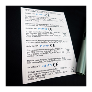 สติกเกอร์บาร์โค้ดตัวเลขการพิมพ์ฉลากป้องกันการงัดแงะแบบกำหนดเอง - Product Image 1