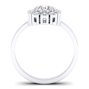 Anillos de Compromiso REYES de Plata Esterlina 925 con Moissanita Certificada GRA para Mujer, Precio al por Mayor, Regalo de Boda, Joyería Fina - Product Image 4