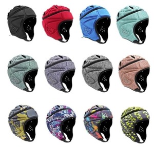 Protective <b>Head</b> <b>Cover</b> Skateboard Helmets Rugby Helmet Soft Headgear Soccer Headgear Cap Football <b>Head</b> Guard - Product Image 3