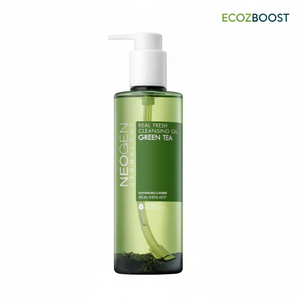 [NEOGEN] DERMALOGY Real Fresh Aceite Limpiador Facial Desmaquillante de Té Verde 285ml - Cosmético Coreano al por Mayor - Product Image 1
