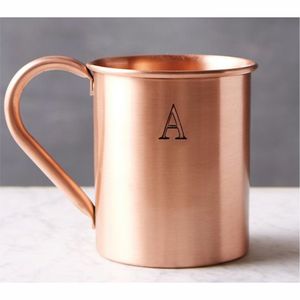 Vente en gros d'usine - Tasses en cuivre gravées à la main - Verre à cocktail en cuivre pur avec logo personnalisé - Tasses en cuivre durables de haute qualité - Product Image 3