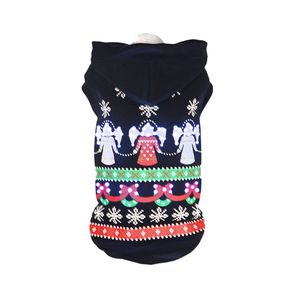Maglione con Cappuccio e Luci LED per Animali Domestici, Costume Festivo per Amici Pelosi - Product Image 1
