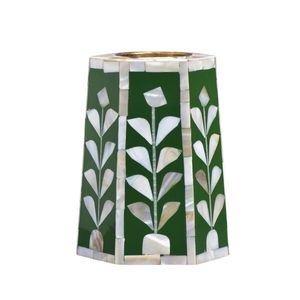 Brûleur d'encens en bois arabe de qualité supérieure en gros avec incrustations de nacre, Mabkhara de Dubaï pour cadeau et décoration - Product Image 4